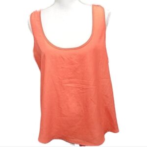 Vintage 90s, Y2K | Bongo | Crochet back blouse | Color: Melon | Size: XL